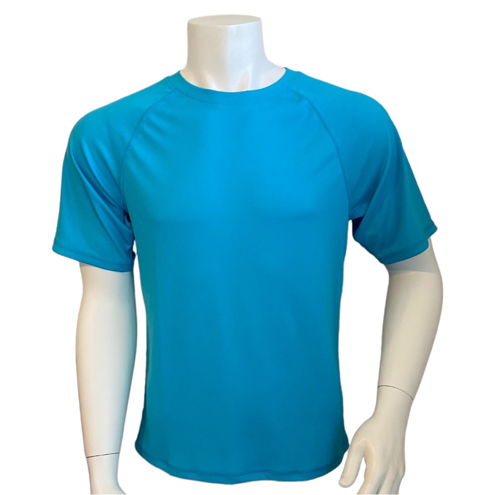 Kanu Surf Mens Blue Swim T-Shirt Size S